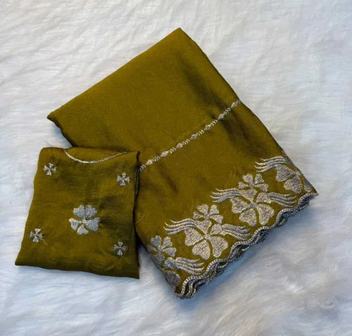 Bhavika Crush Silk Soft Saree