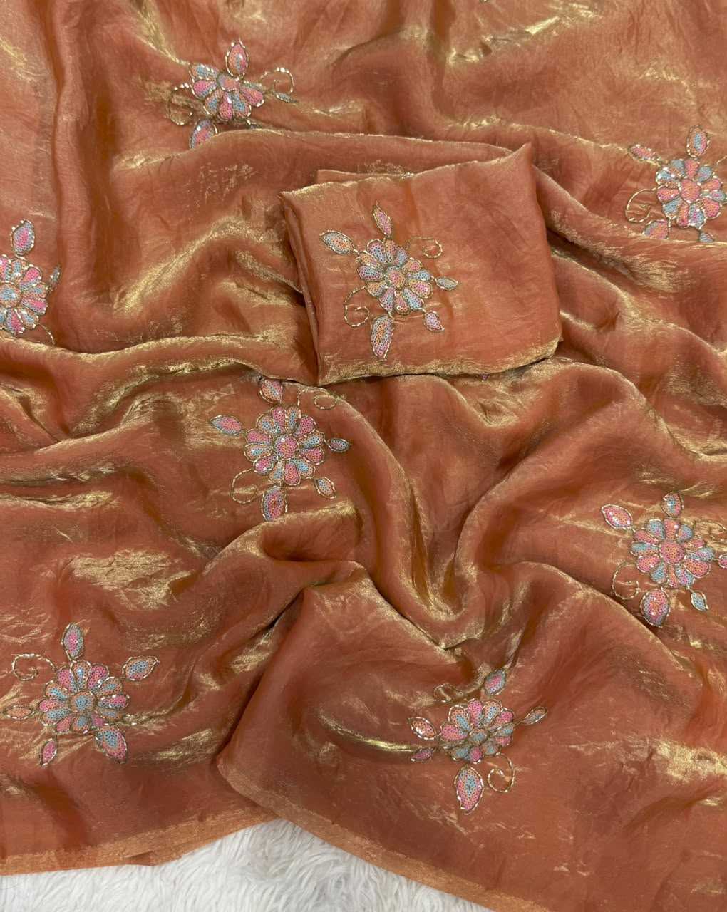 Bhavya Space Silk Designer Saree
