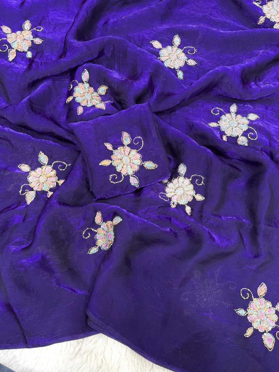 Bhavya Space Silk Designer Saree
