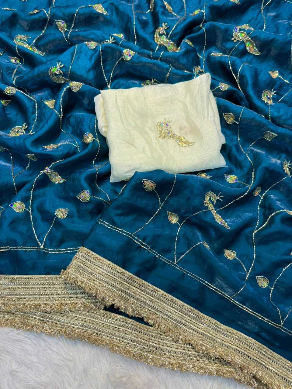 Bhuvana Space Silk Designer Saree