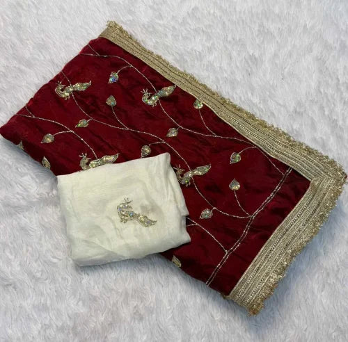 Bhuvana Space Silk Designer Saree