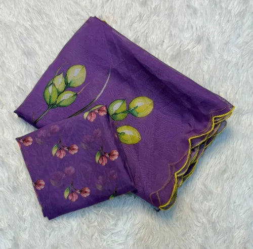 Brinda Tabby Silk Printed Saree