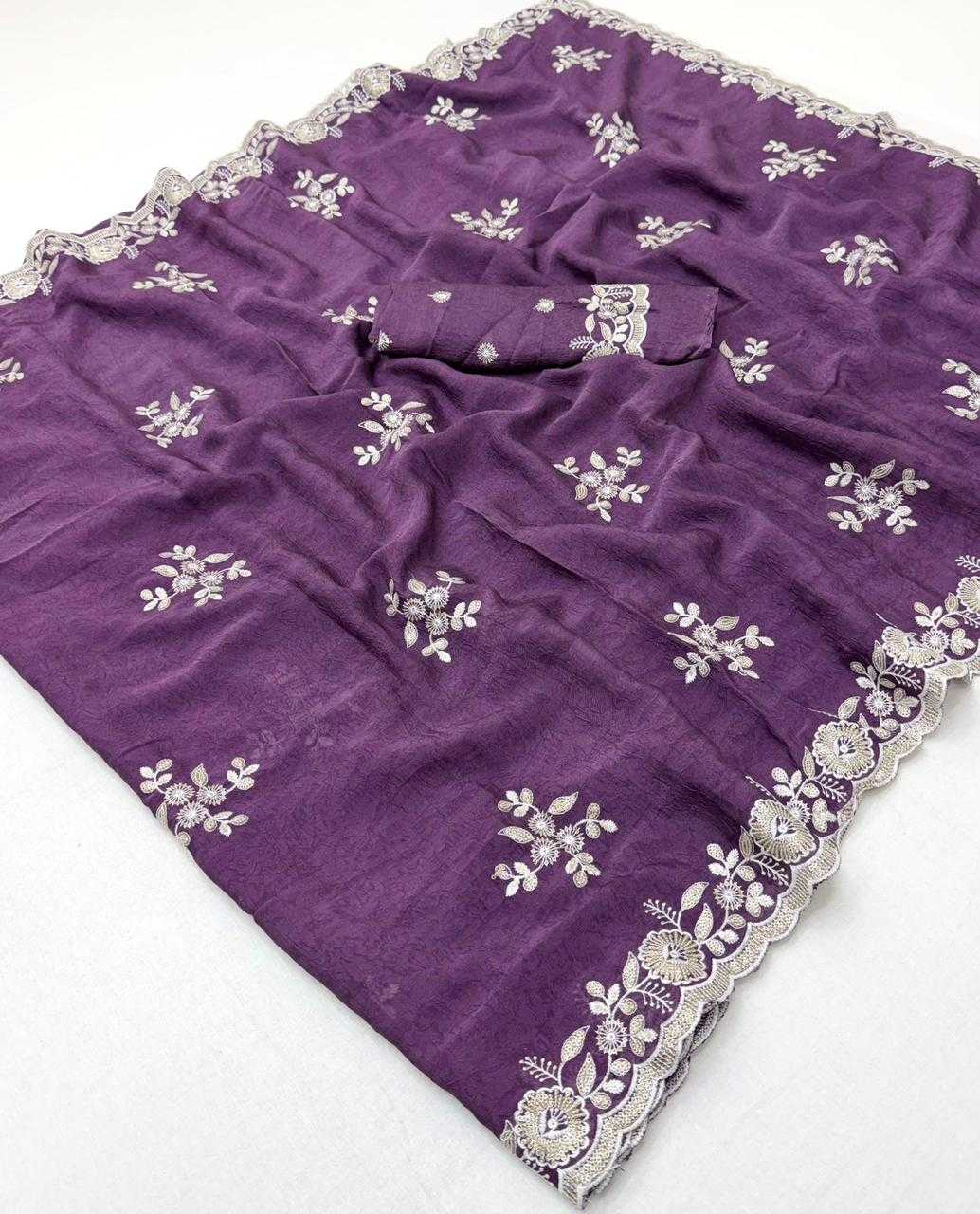 Chaitra Crush Silk Party Wear Saree