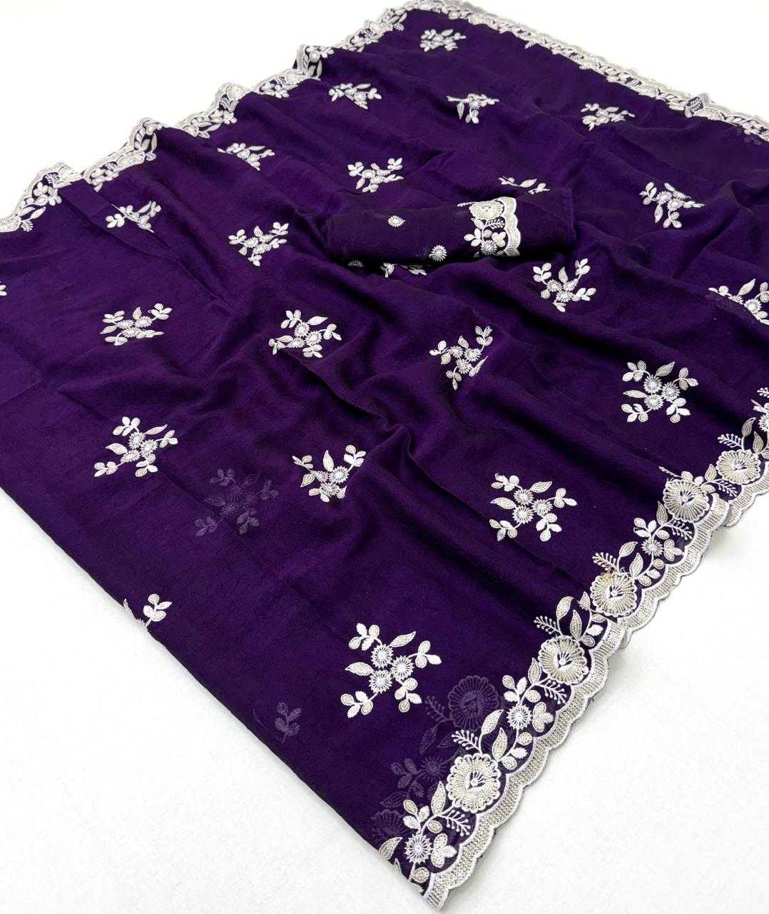 Chaitra Crush Silk Party Wear Saree