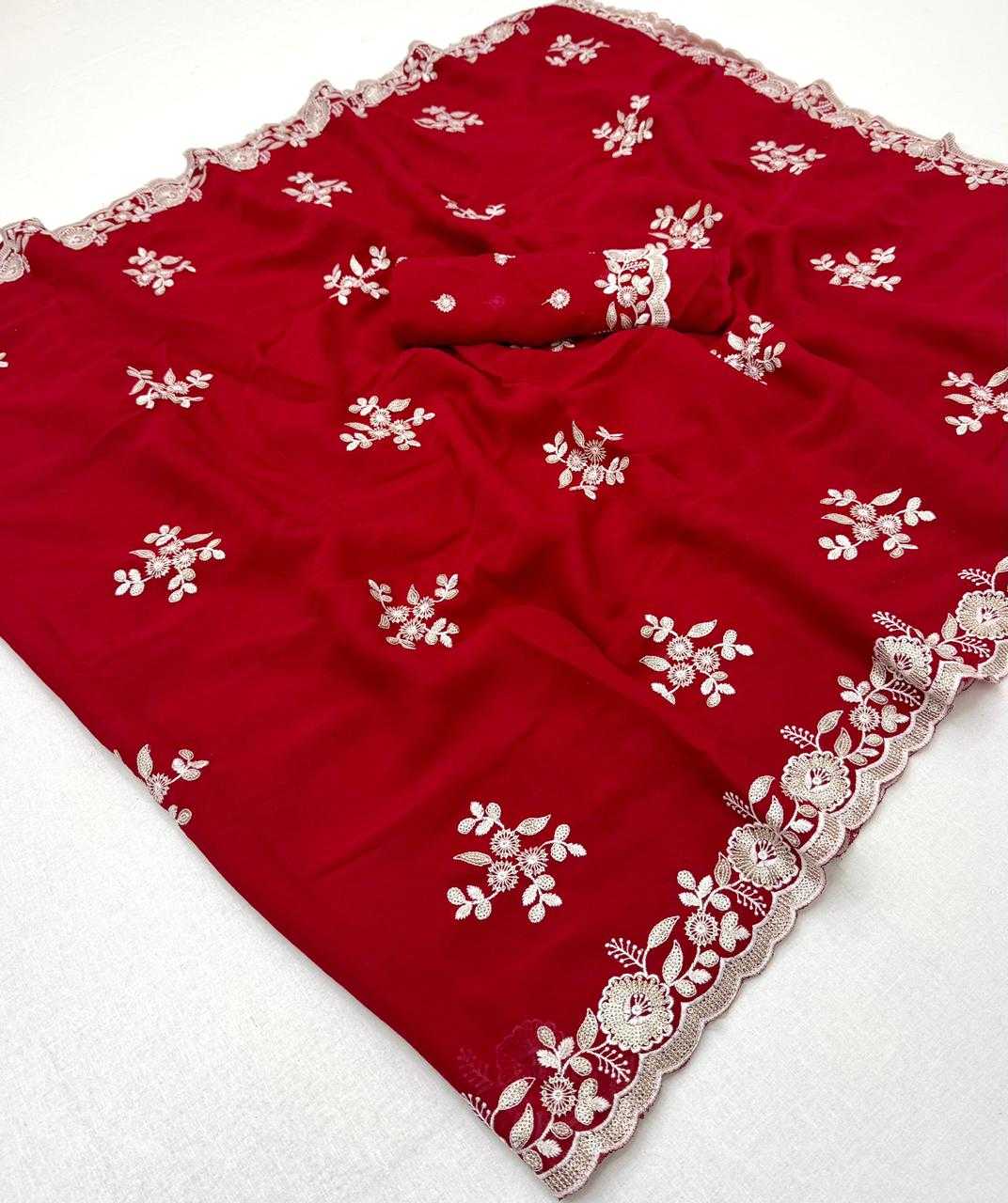 Chaitra Crush Silk Party Wear Saree