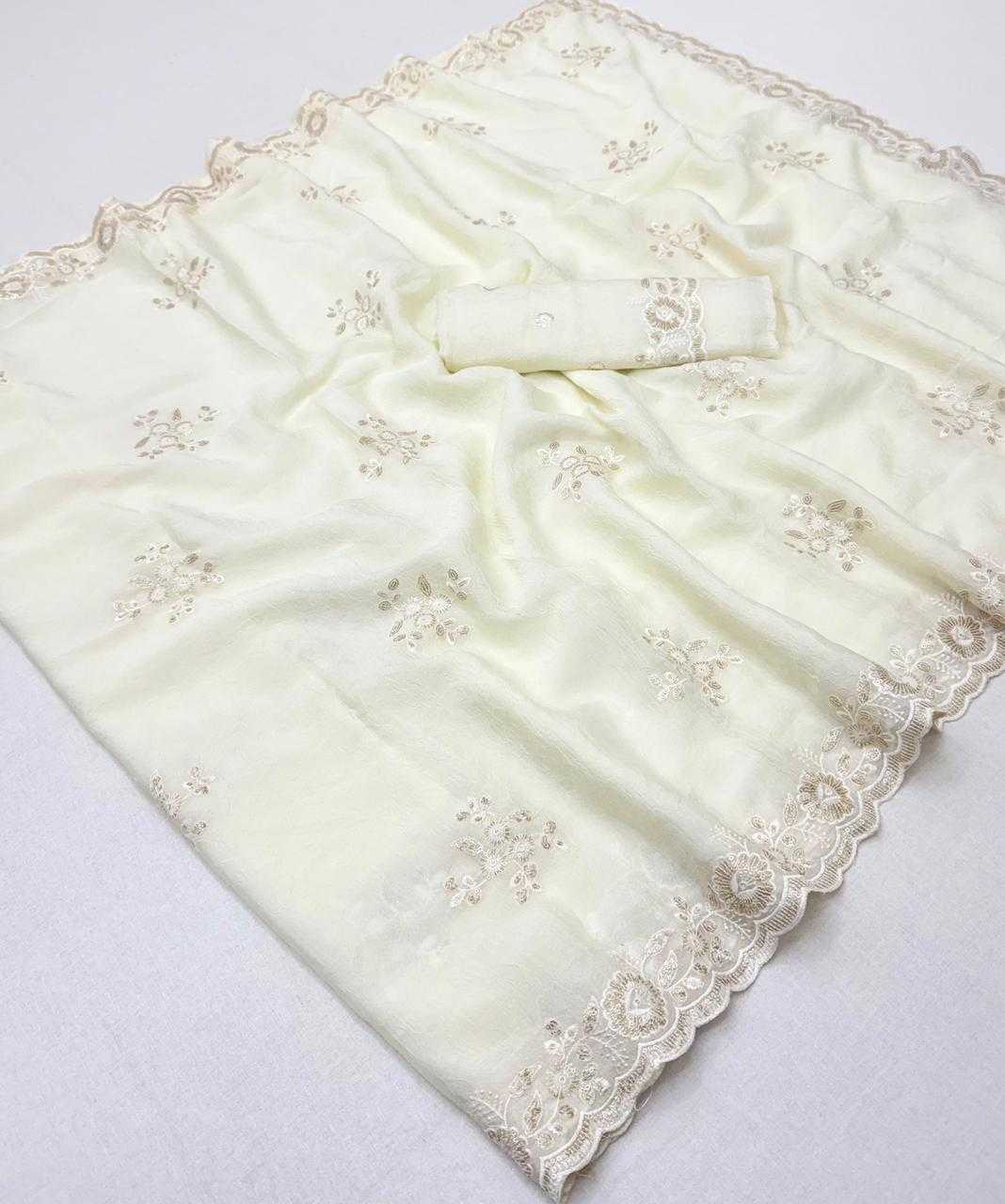 Chaitra Crush Silk Party Wear Saree