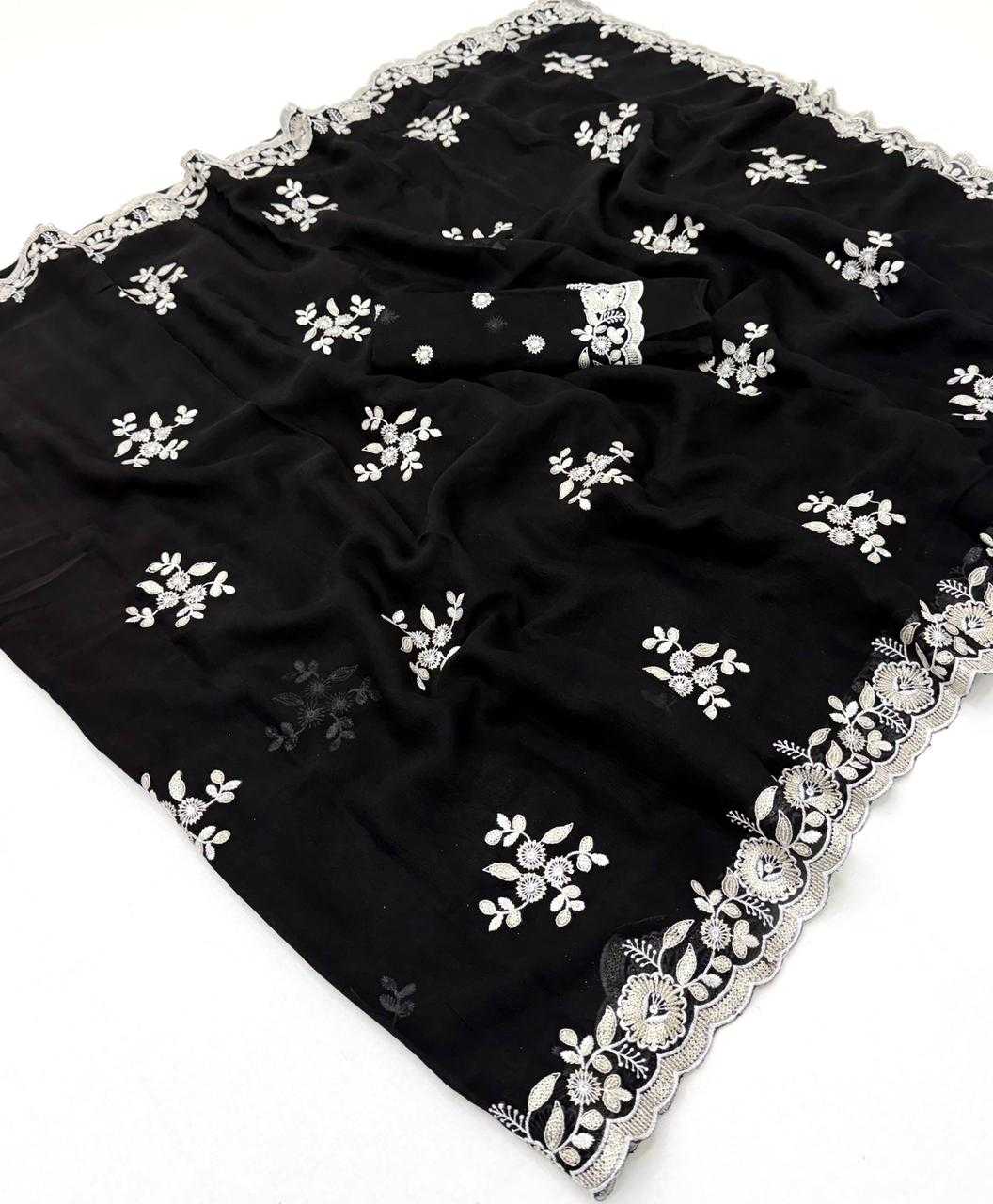 Chaitra Crush Silk Party Wear Saree