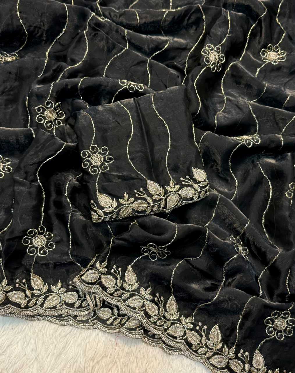 Space Silk Fancy Saree