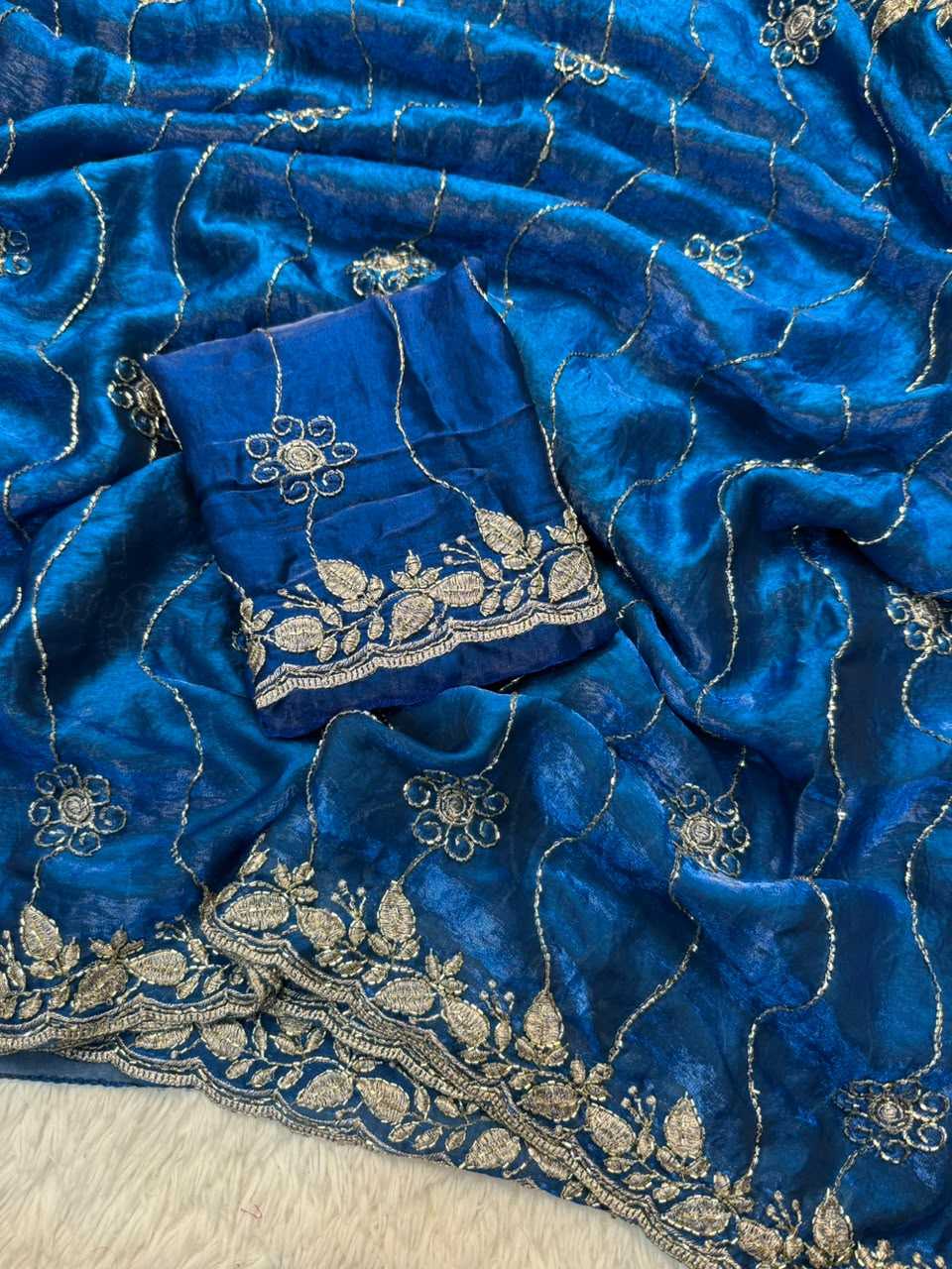 Space Silk Fancy Saree