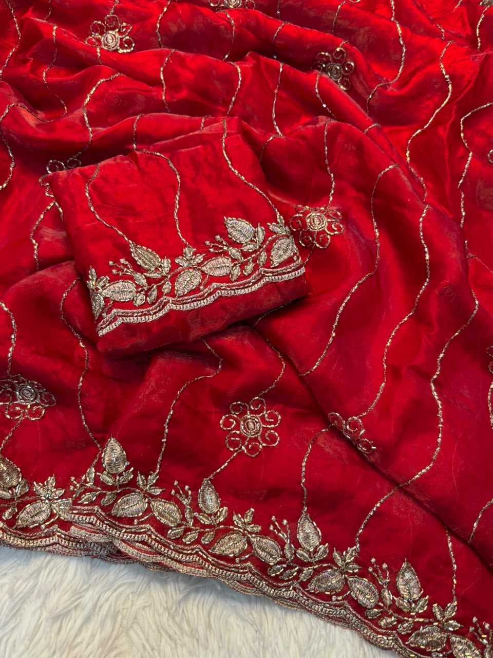 Space Silk Fancy Saree