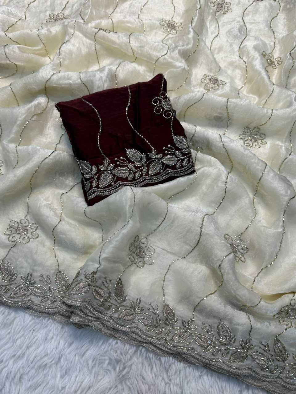 Space Silk Fancy Saree