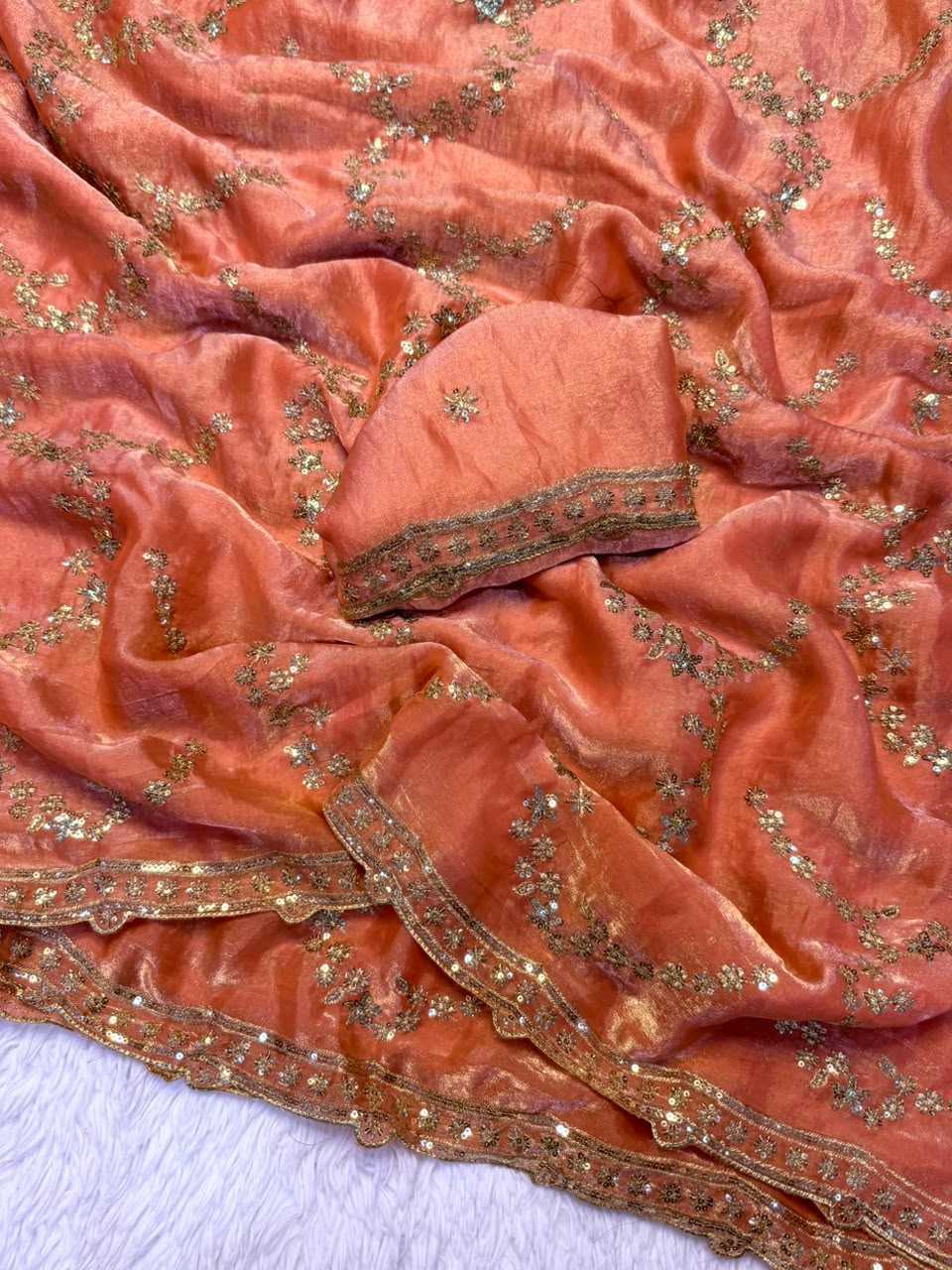 Drishti Space Silk Soft Saree