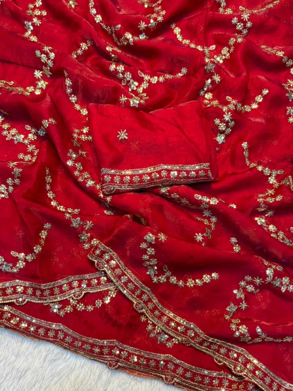 Drishti Space Silk Soft Saree