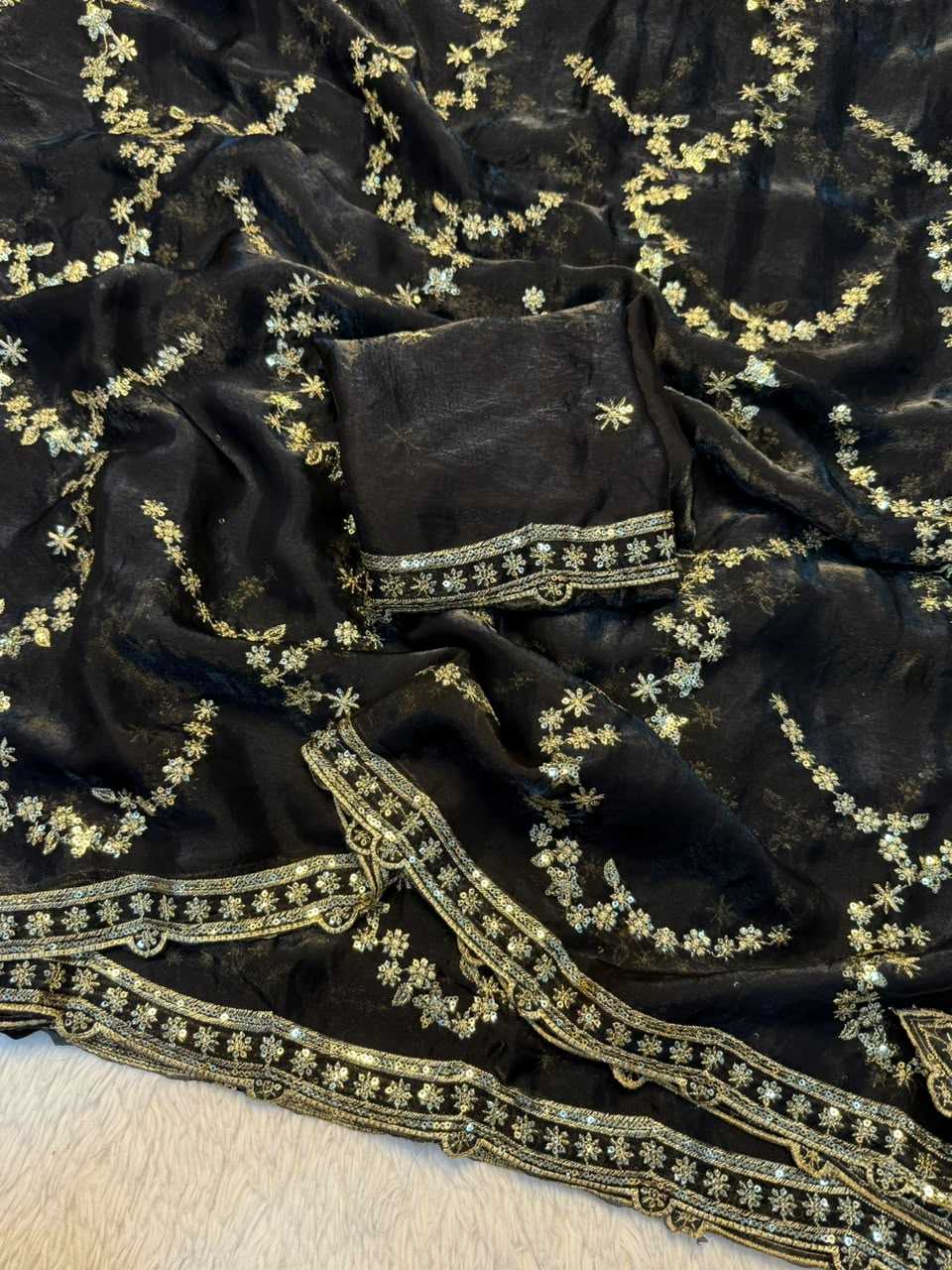 Drishti Space Silk Soft Saree