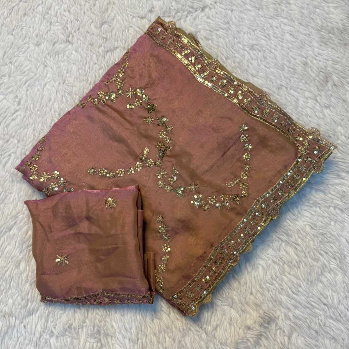 Drishti Space Silk Soft Saree