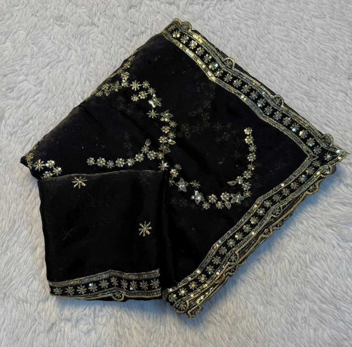 Drishti Space Silk Soft Saree