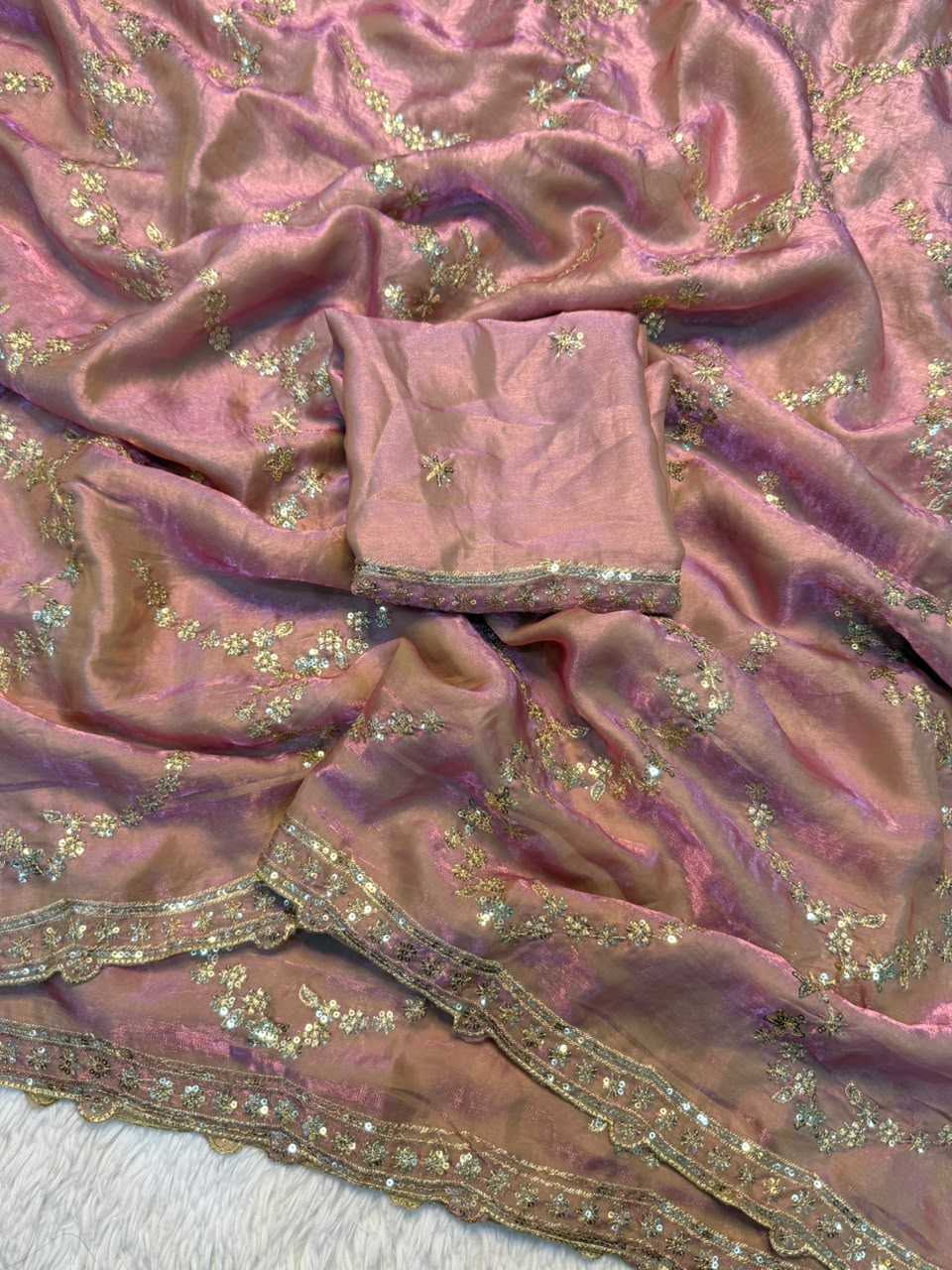 Drishti Space Silk Soft Saree
