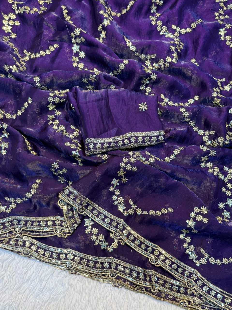 Drishti Space Silk Soft Saree