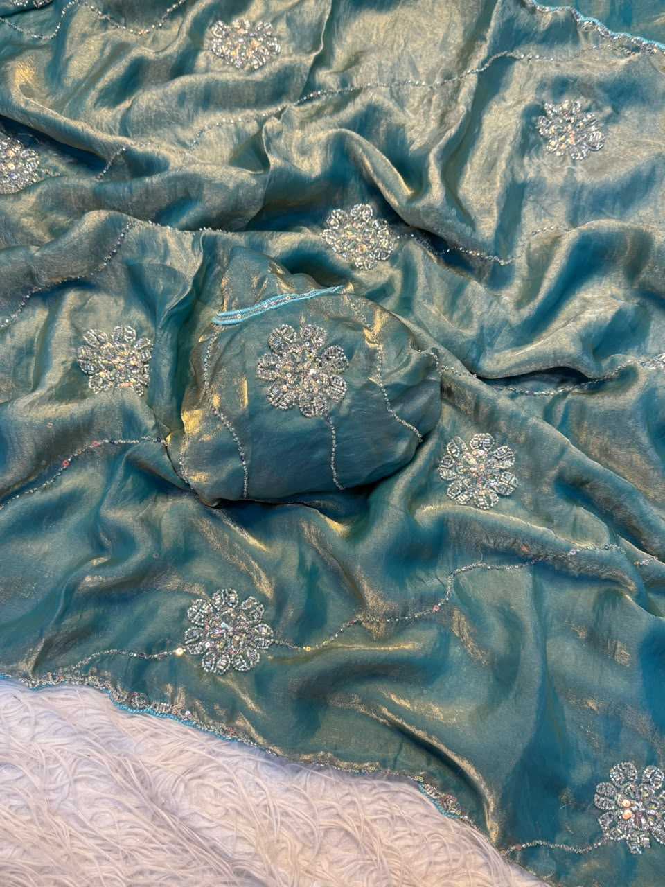 Space Silk Traditional Saree