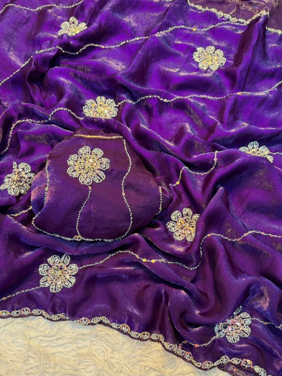 Space Silk Traditional Saree