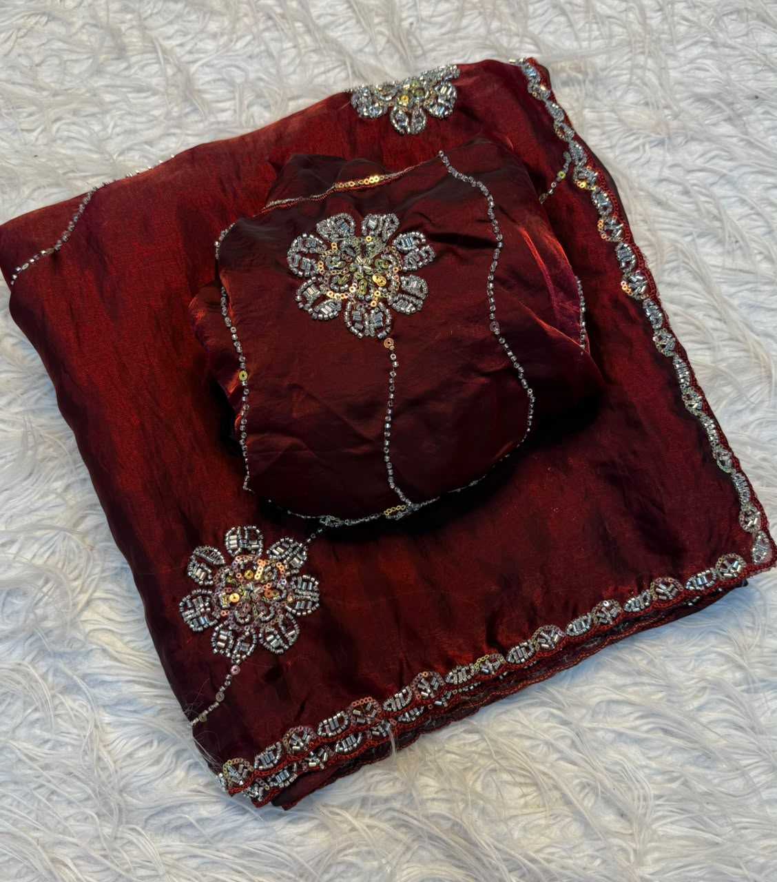 Space Silk Traditional Saree