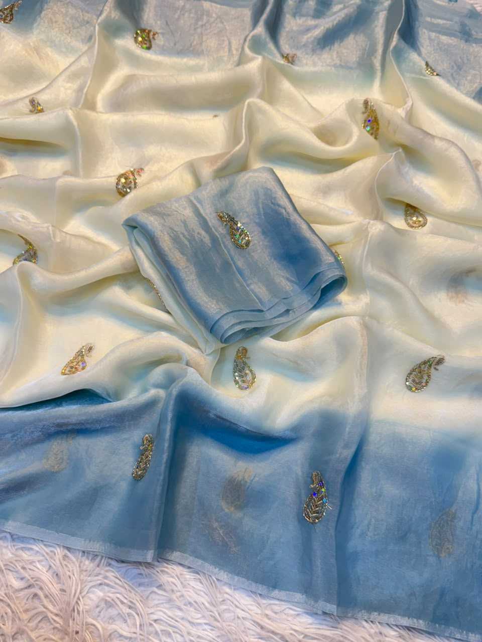 Garima Space Silk Soft Saree