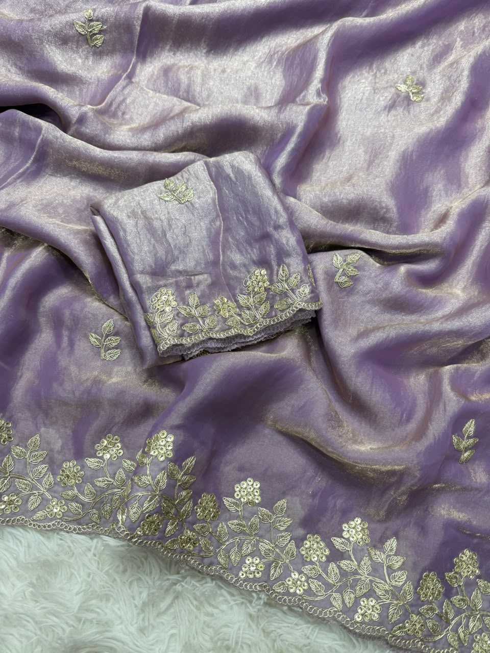 Space Silk Soft Saree