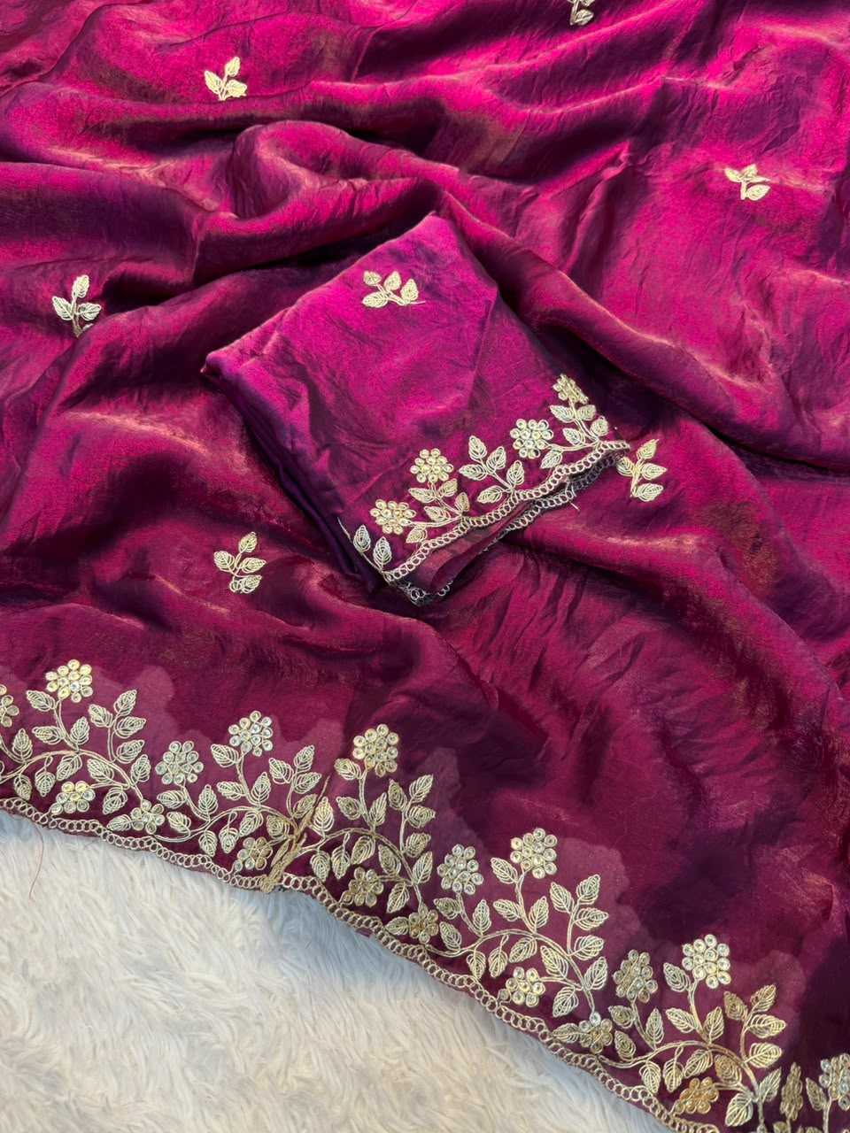 Space Silk Soft Saree