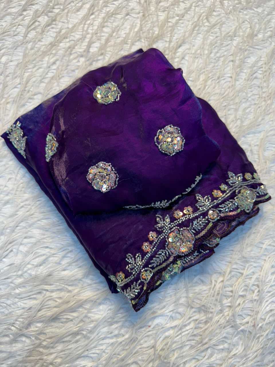 Space Silk Handloom Saree