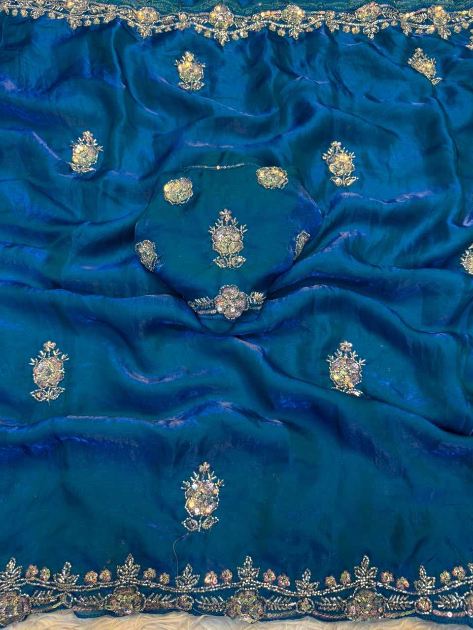 Space Silk Handloom Saree