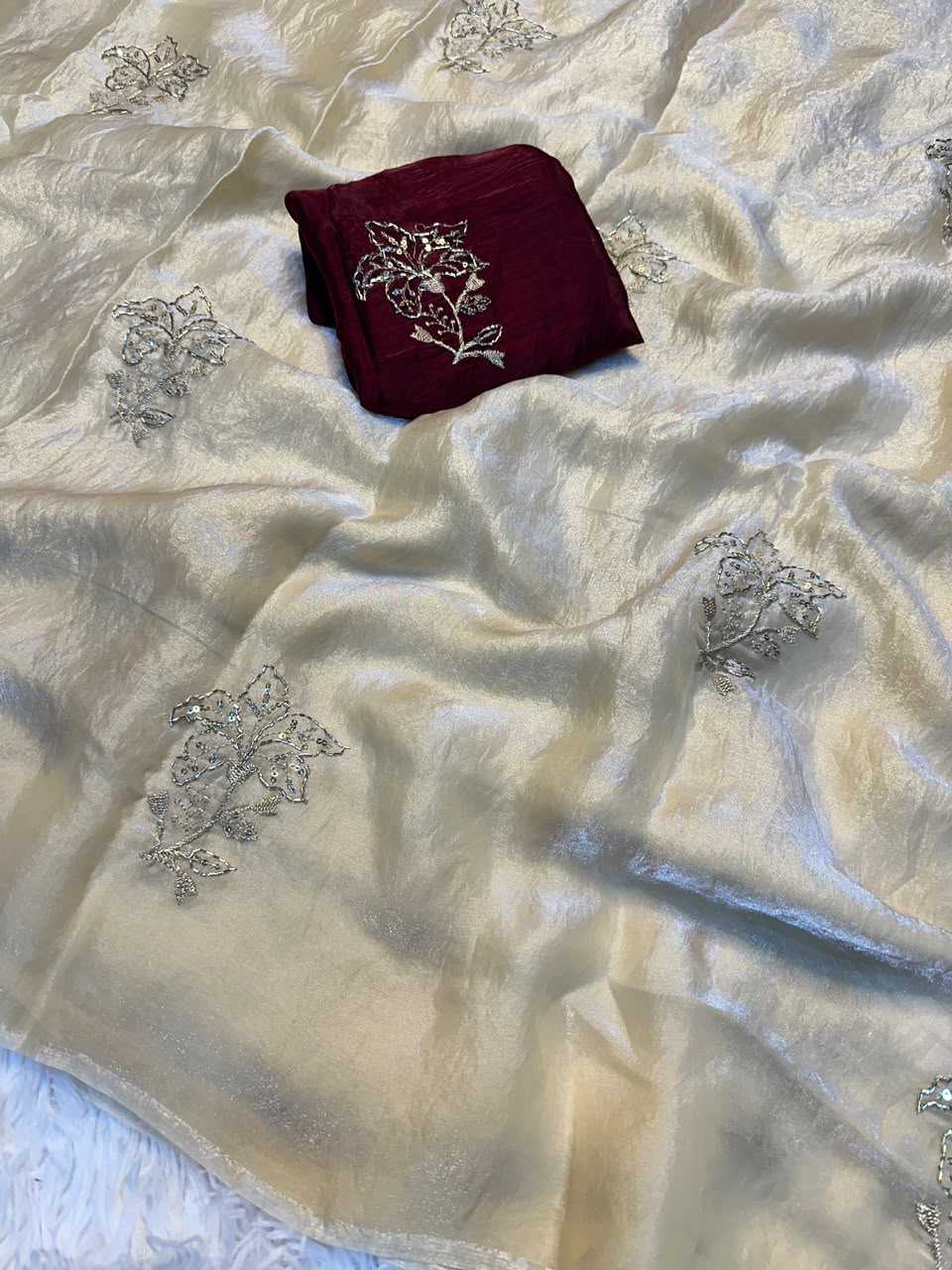 Space Silk Designer Saree