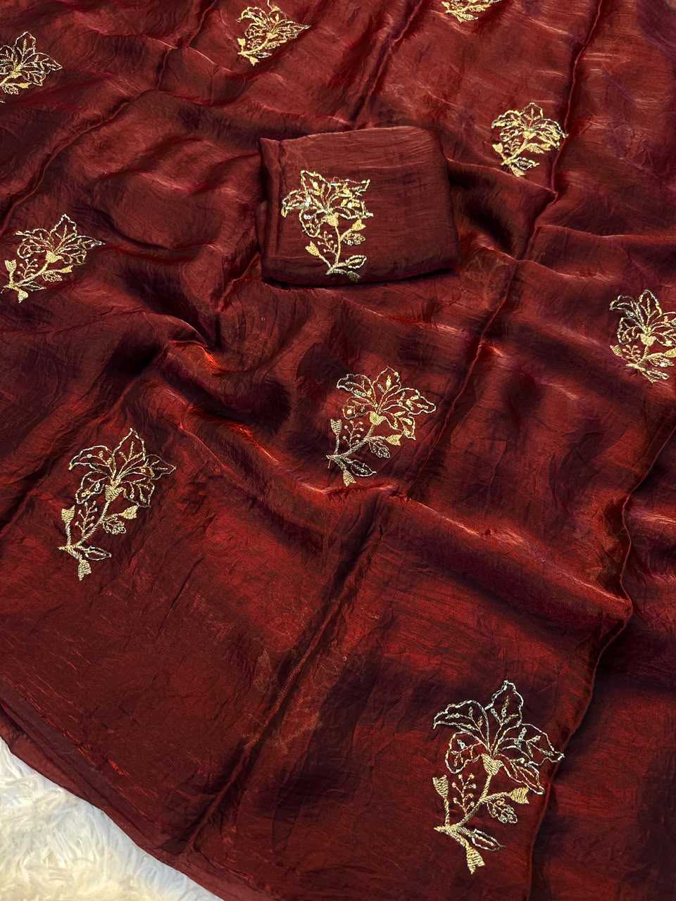 Space Silk Designer Saree