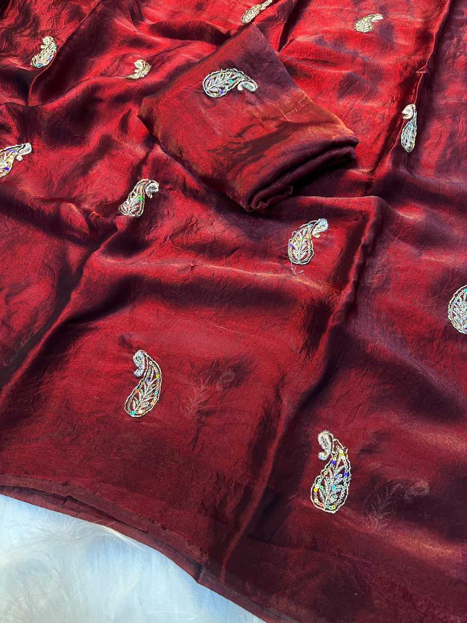 Space Silk Soft Saree