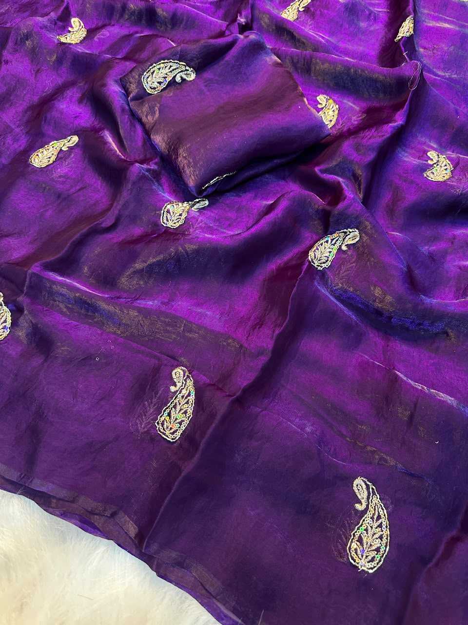 Space Silk Soft Saree