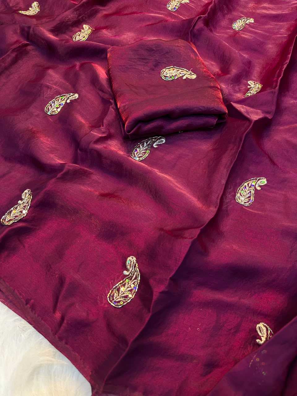 Space Silk Soft Saree