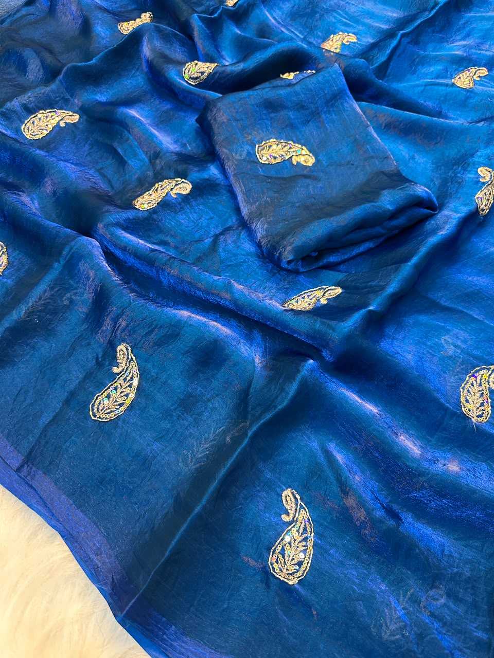 Space Silk Soft Saree