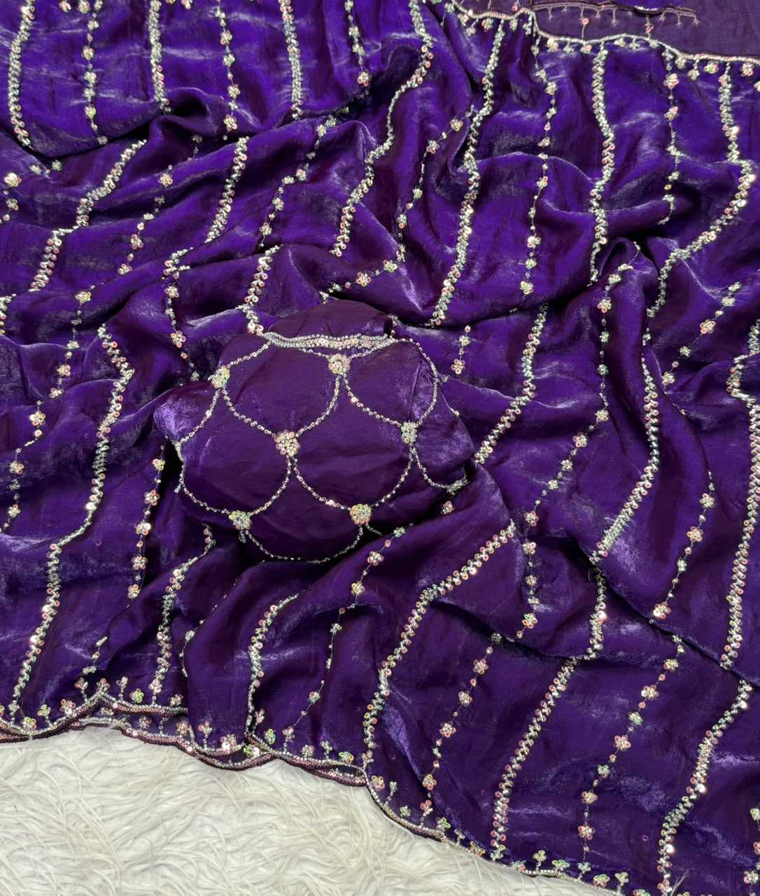 Space Silk Handloom Saree