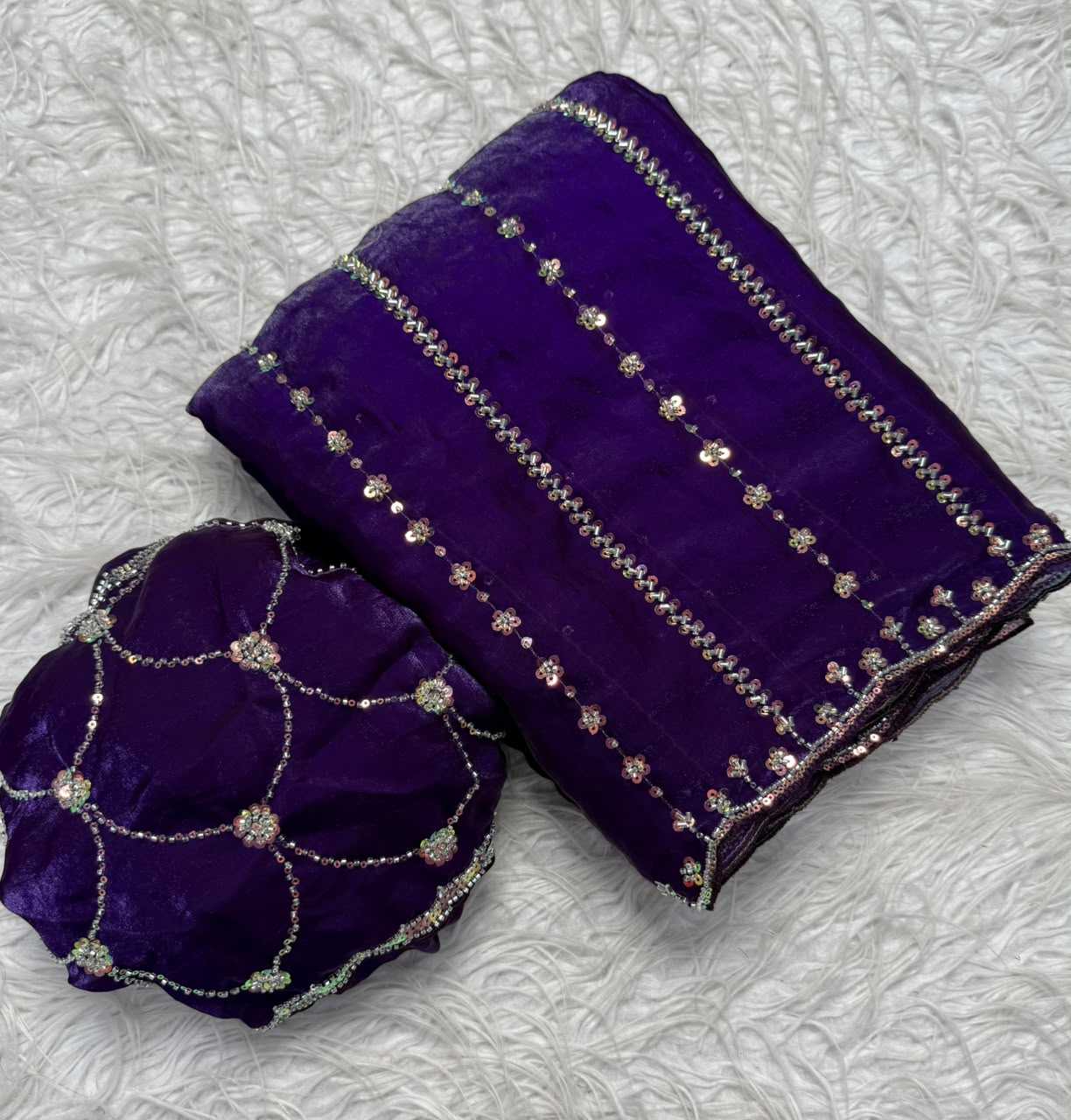 Space Silk Handloom Saree