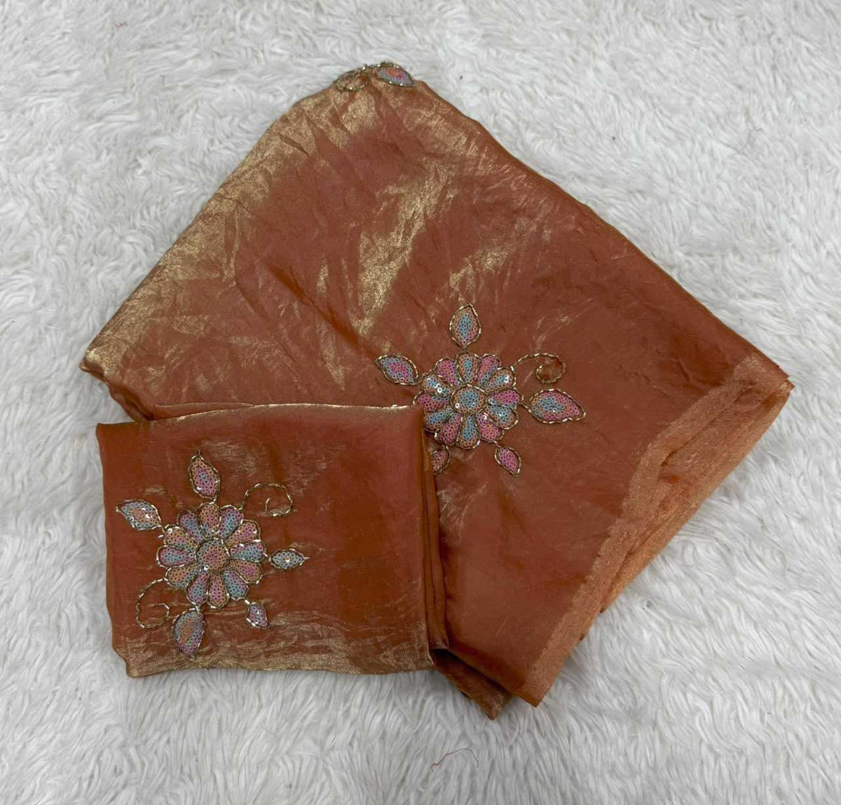Ishita Space Silk Soft Saree