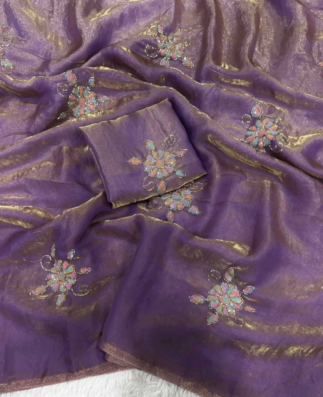Ishita Space Silk Soft Saree