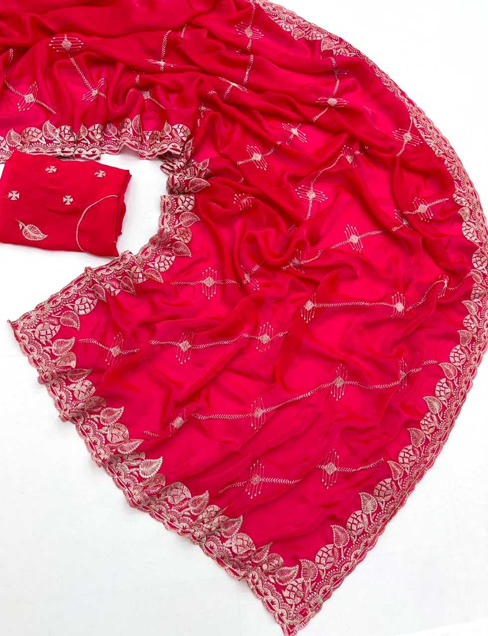 Jayanika Space Silk Zari Border Saree
