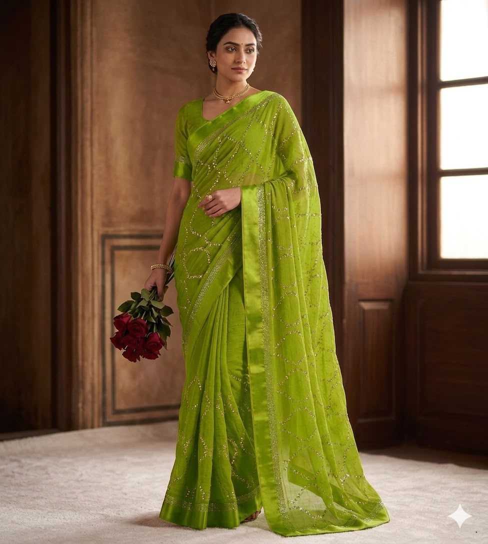 Kaivalya Pure Viscos Georgette Saree
