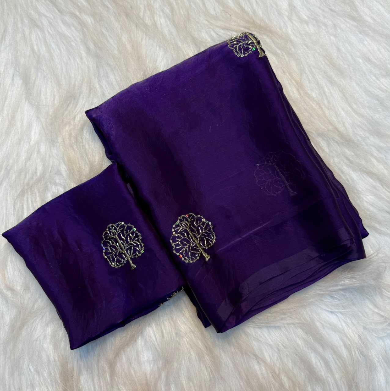 Space Silk Party Wear Saree