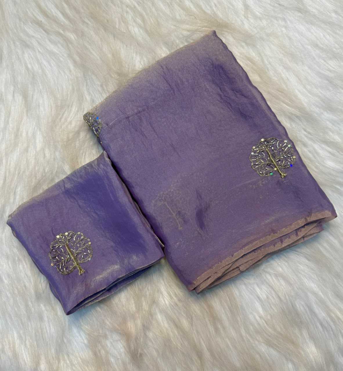 Space Silk Party Wear Saree