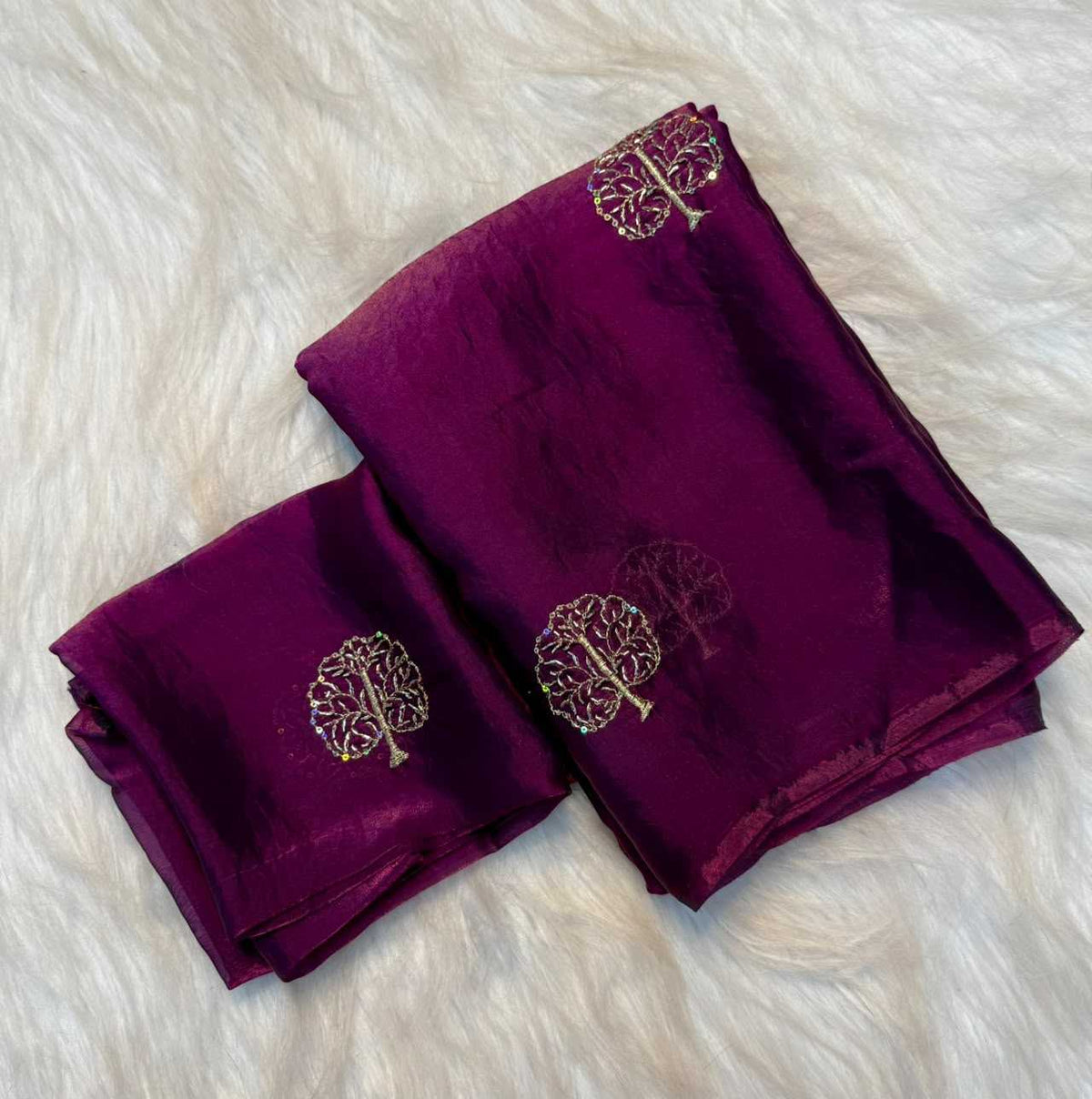 Space Silk Party Wear Saree