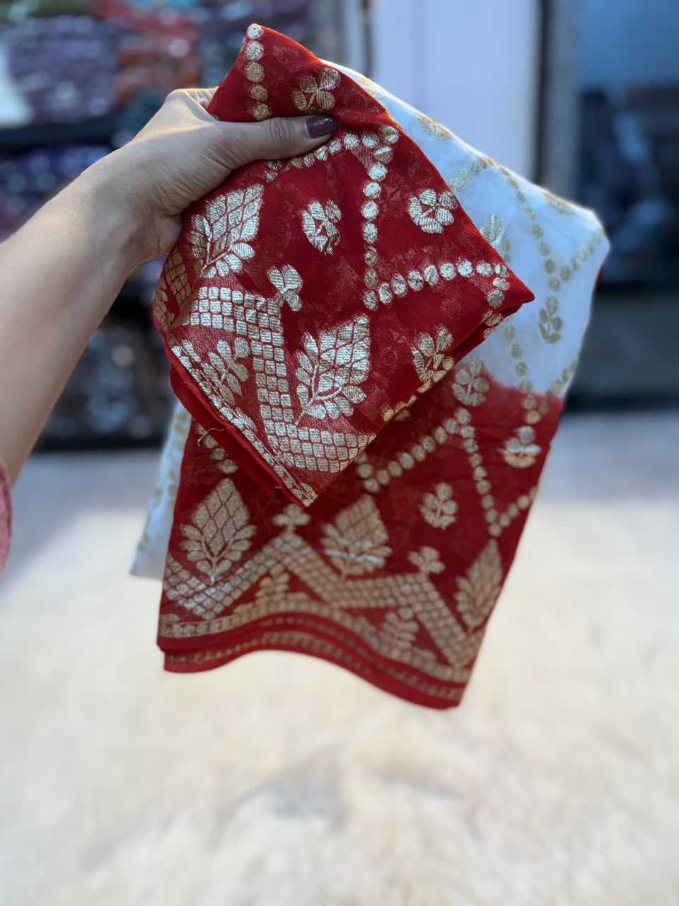 Kanchika Pure Viscos Georgette Saree