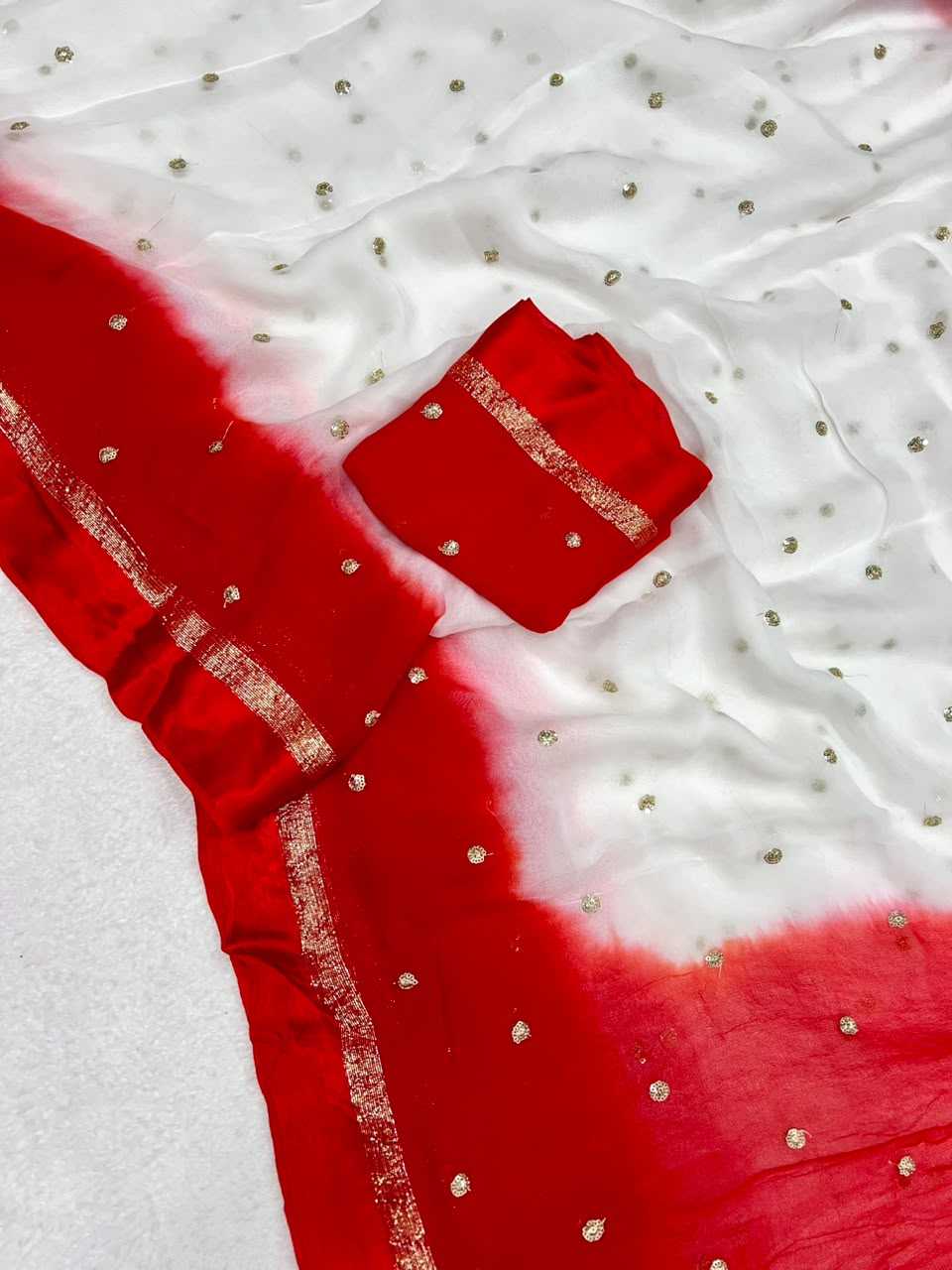 Satin Georgette Saree