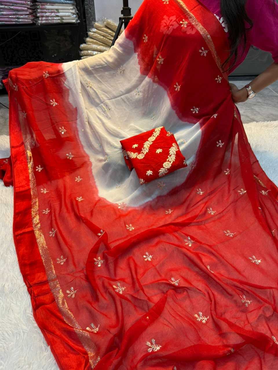Kiara Premium Georgette Saree JT-148987