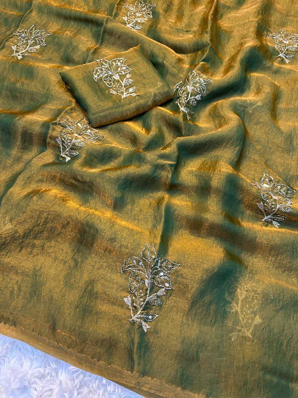 Space Silk Designer Saree