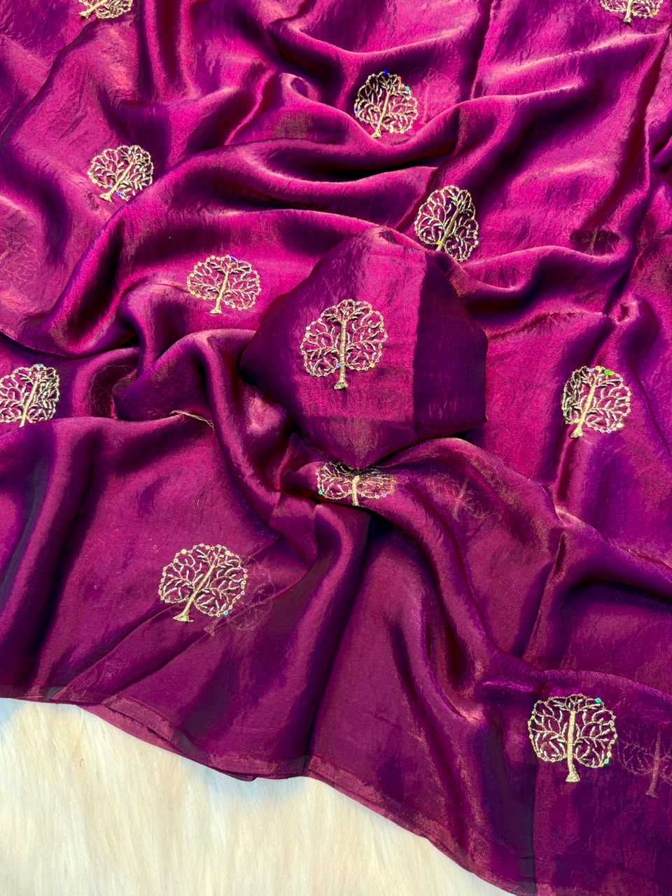 Space Silk Designer Saree